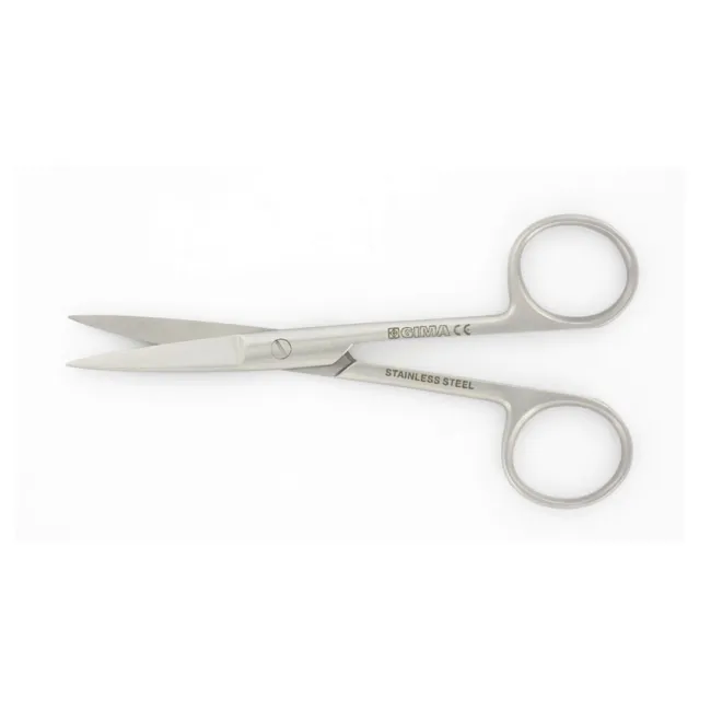 Foarfece chirurgicale drepte cu vârfuri ascuțite 16 cm din oțel inoxidabil