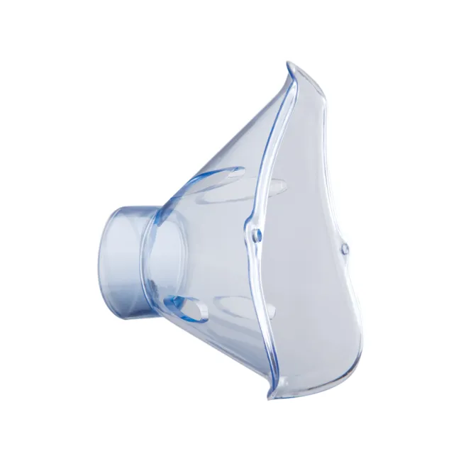 Mască facială pediatrică fără elastic, compatibilă cu nebulizatoare (1 buc)
