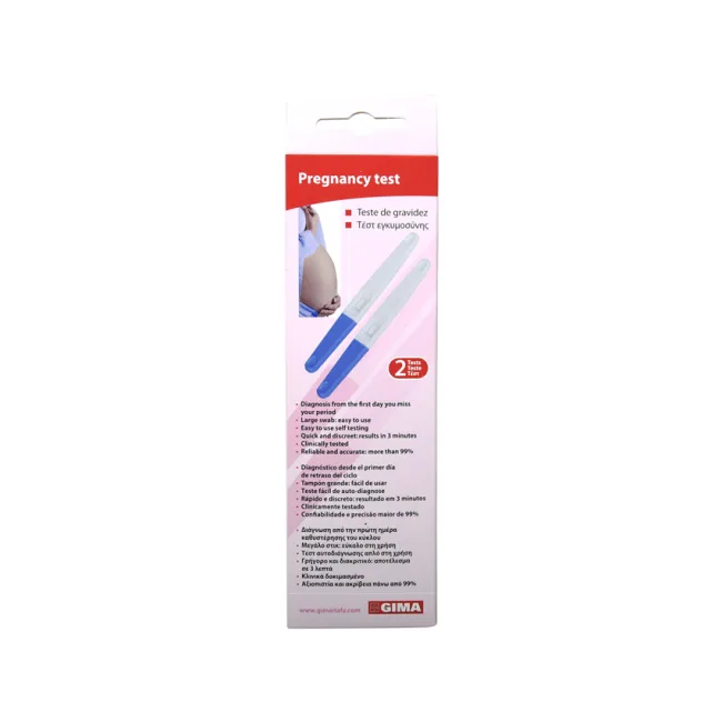 Test de sarcină autotest midstream, sensibilitate 20 mIU/ml (cutie 2 buc)