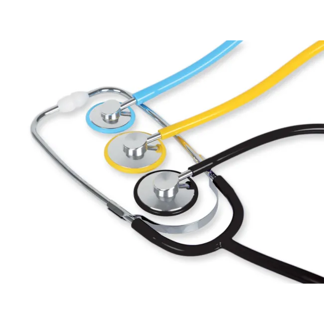 Stetoscop pediatric cu două capete TRAD, fără latex, negru (1 buc)