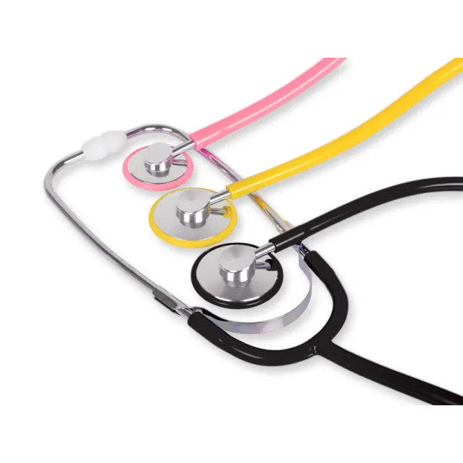 Stetoscop pediatric cu un singur cap TRAD, fără latex, roz (1 buc)