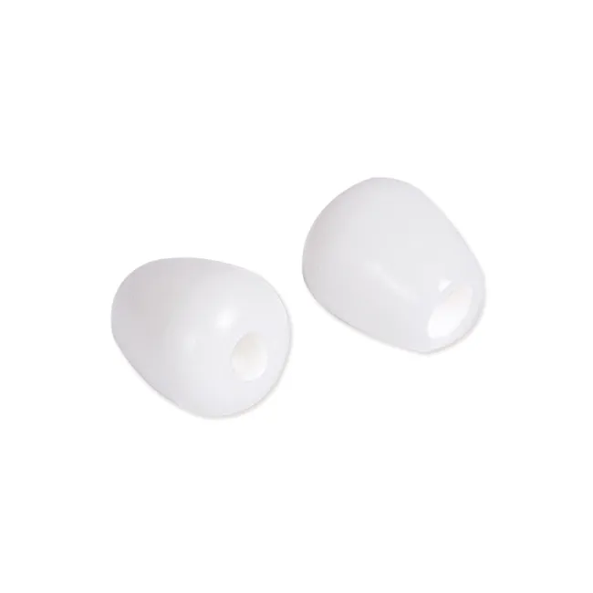 Olive auriculare rigide cu filet, albe, pentru stetoscop Classic/Wan/Yton (cutie 10 buc)