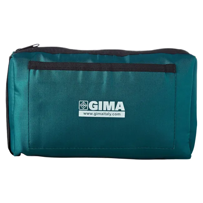 Geantă de transport pentru tensiometru, nylon verde, 22 × 15,5 cm