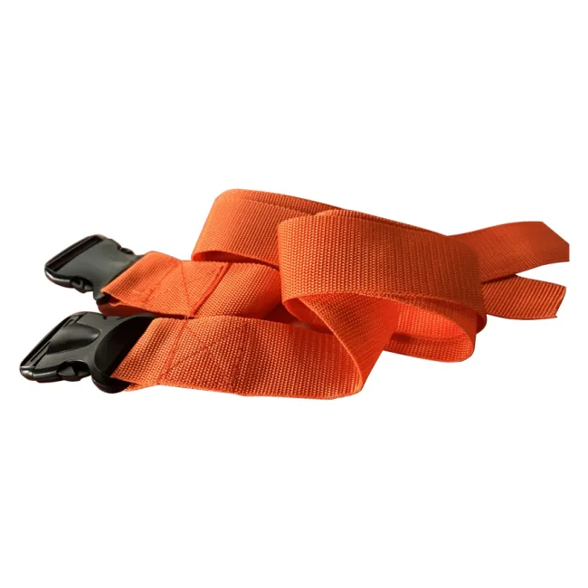 Centură de siguranță pentru imobilizare din polipropilenă portocalie cu cataramă din plastic, 5 cm × 165 cm (1 buc)