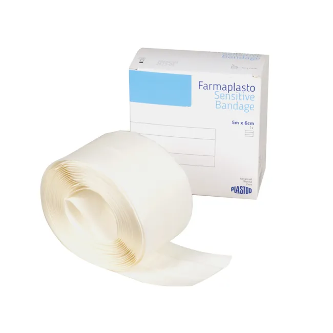 Pansament adeziv hipoalergenic în rolă de tăiat 5 m × 6 cm (1 buc)
