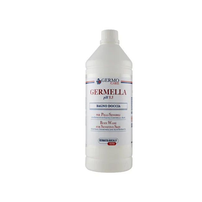 Detergent lichid dermoprotector Germella cu extract de mușețel, salvie și aloe vera, 1000 ml