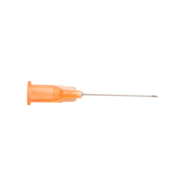 Ace hipodermice sterile Terumo Agani 25G × 5/8″ – 0,5 × 16 mm, portocalii (cutie 100 buc)