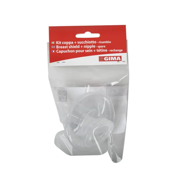 Kit copă + tetină de schimb pentru pompe de sân (1 kit)