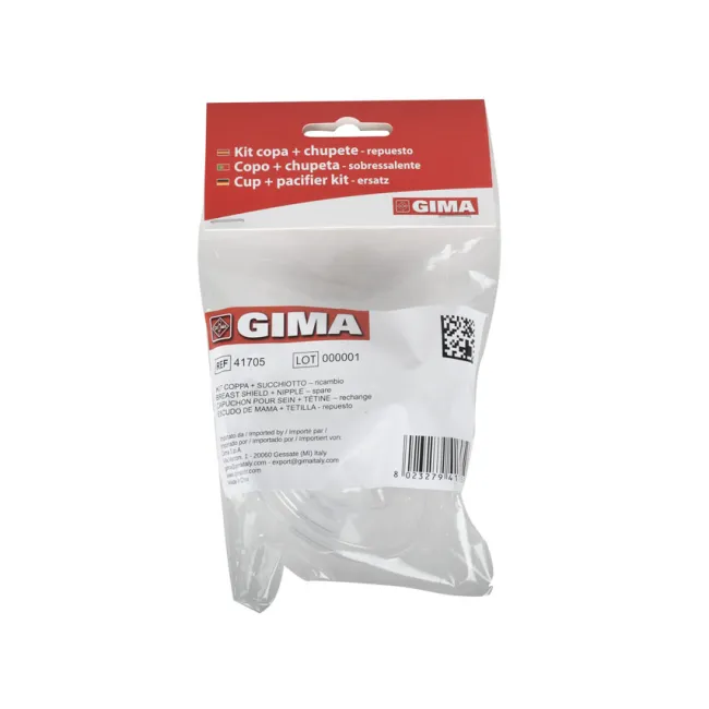 Kit copă + tetină de schimb pentru pompe de sân (1 kit)