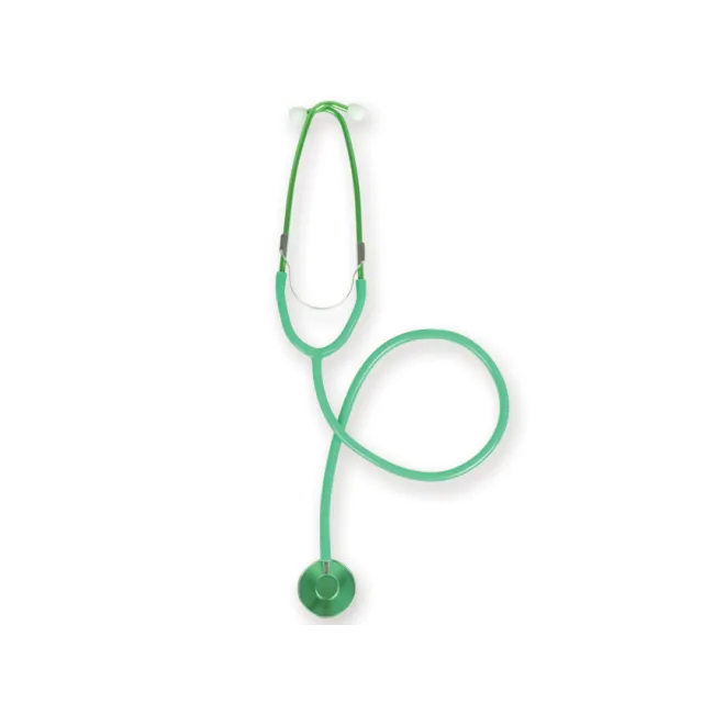 Stetoscop TRAD cu cap simplu verde, fără latex