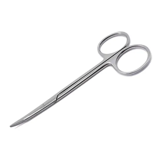 Foarfece de disecție Stevens curbe cu vârfuri tocite 11,5 cm