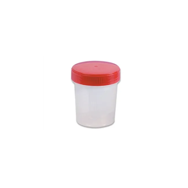 Recipient Urină 120 ml din Polipropilenă cu Capac Filetat – 1 bucata