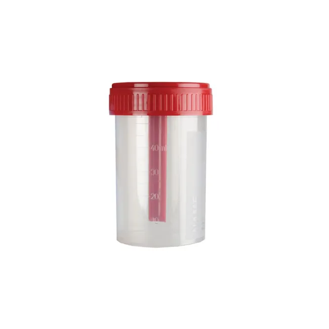 Recipient pentru recoltare fecale Coprotainer 60 ml, gradat, ambalat individual (cutie 500 buc)
