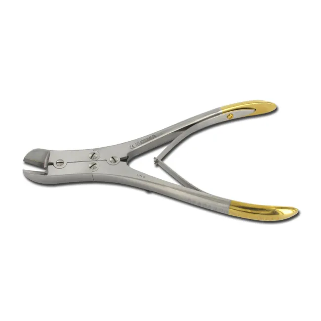Foarfecă pentru fire metalice dure Gold Line cu carbură de tungsten, 23 cm, până la 2 mm