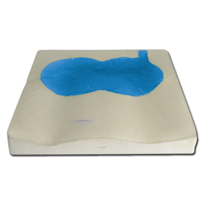 Pernă antidecubit Gel Air 2D pentru prevenirea escarelor, risc ridicat până la foarte ridicat, 43 × 43 × 7,5 cm