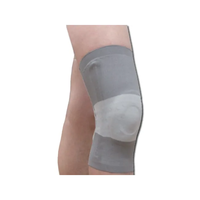 Genunchieră elastică cu pad de gel, mărimea M (31–34 cm)