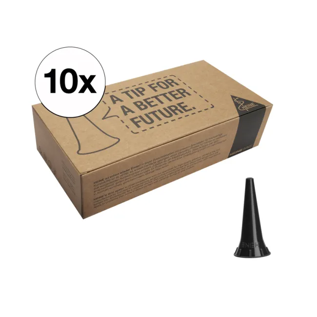 Speculum auricular de unică folosință HEINE Allspec Mini Ø 2,5 mm gri (cutie 10000 buc)