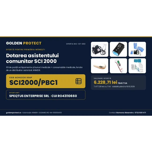 Echipare de baza asisitent medical comunitar SCI2000