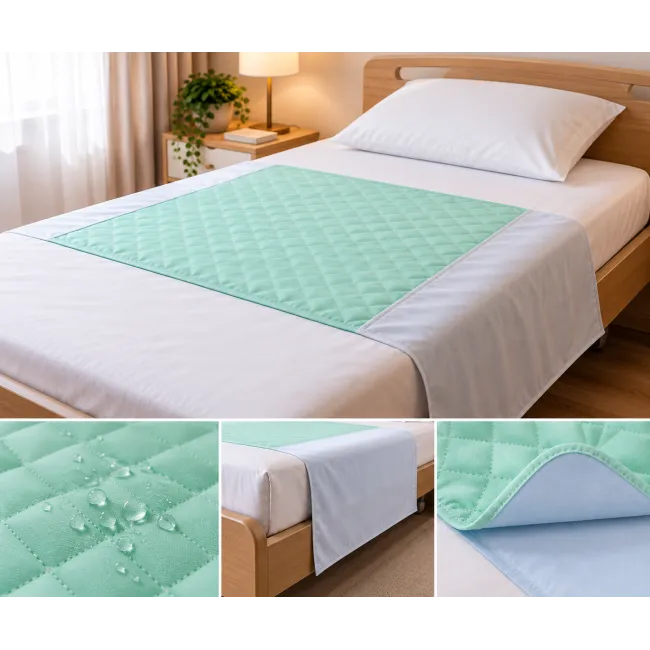 Aleza absorbanta premium cu aripi fixare pentru pat de o persoana , reutilizabilă pana la 300 de spălări, dimensiune 90x85, Golden Protect