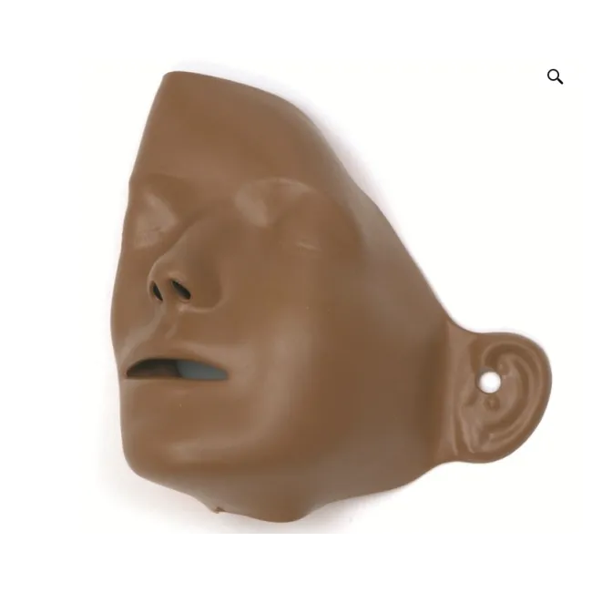 Măști faciale Laerdal pentru manechine Resusci Anne și Little Anne QCPR, nuanță închisă – set 6 bucăți