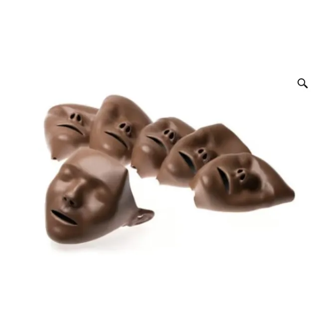 Învelișuri faciale Laerdal Little Anne, nuanță închisă – set 6 bucăți