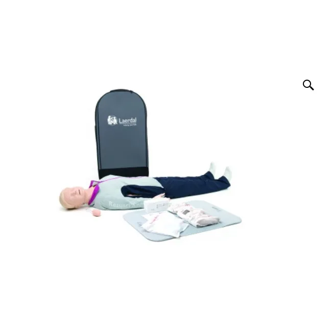 Manechin de prim ajutor Laerdal Resusci Anne First Aid, corp complet, cu troler