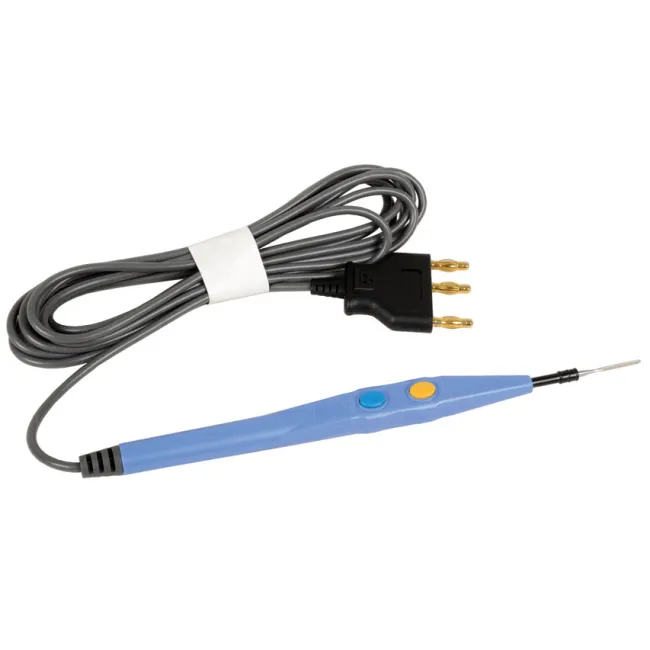 Mâner autoclavabil MB cu două butoane click, cablu silicon 5 m și electrod lamă, reutilizabil 100 de cicluri (1 buc)