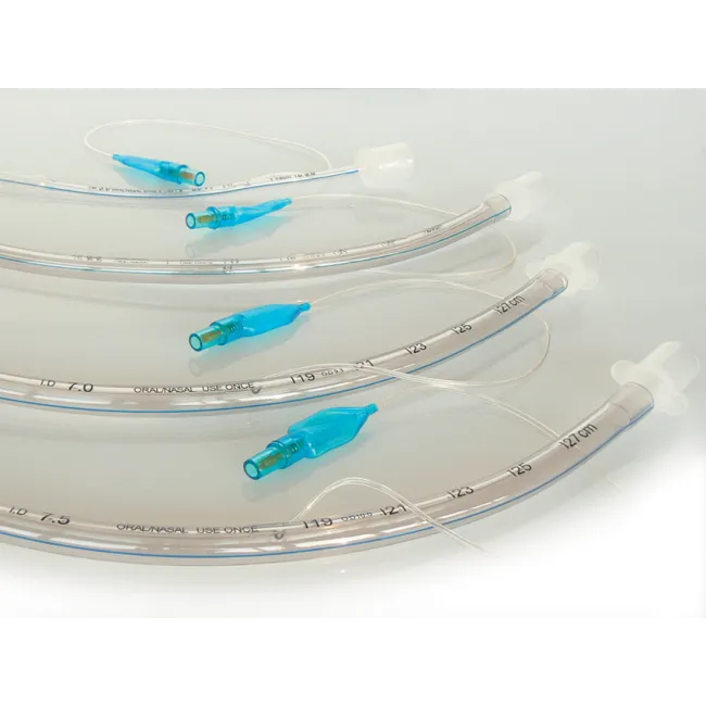 Tub endotraheal cu manșetă Ø 3,5 mm, lungime 18,5 cm, steril (cutie 10 buc)