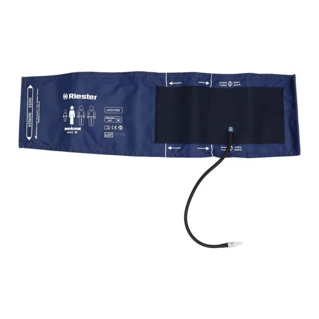 Manșetă adulți Medium Riester cu velcro M 22–32 cm cu conector (1 buc)