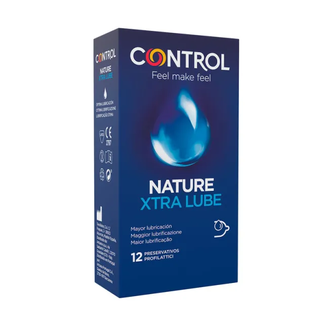 Prezervative Control Adapta Nature ExtraLube – cutie 12 buc