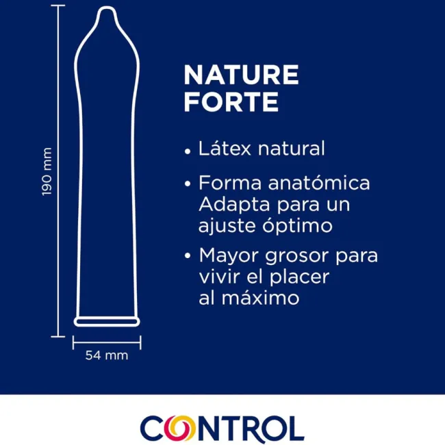 Prezervative Control Nature Forte – cutie 144 bucăți