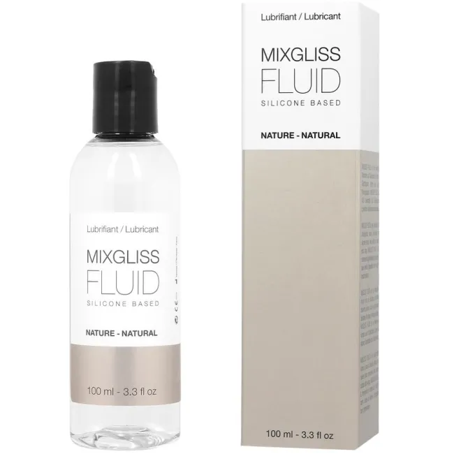 Lubrifiant intim pe bază de silicon Mixgliss Natural – 100 ml