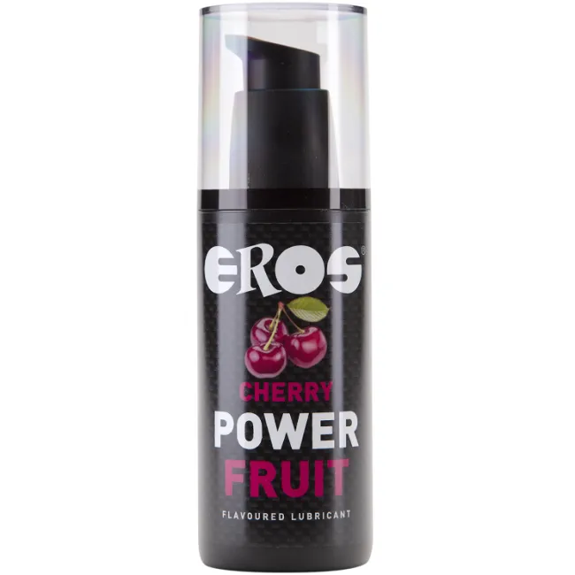 Lubrifiant Intim cu Aromă de Cireșe Eros Power Line 125 ml