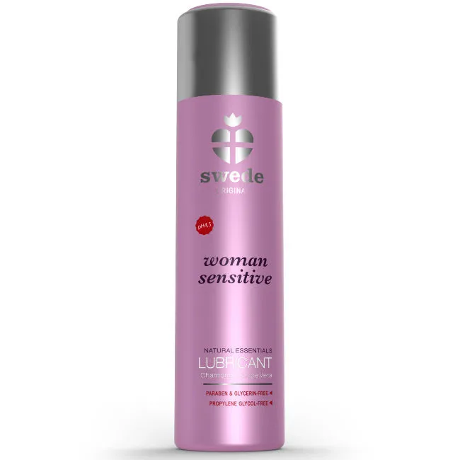 Lubrifiant intim pe bază de apă Swede Woman Sensitive – 60 ml