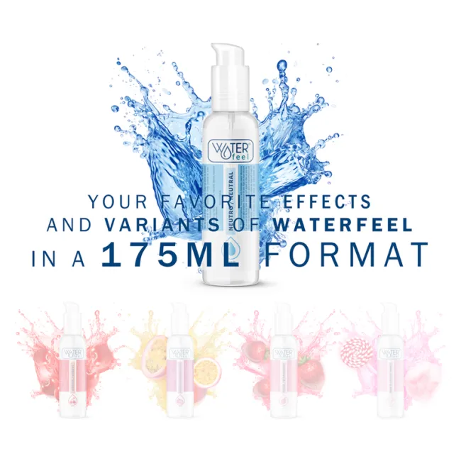 Lubrifiant intim pe bază de apă Waterfeel Natural – 175 ml