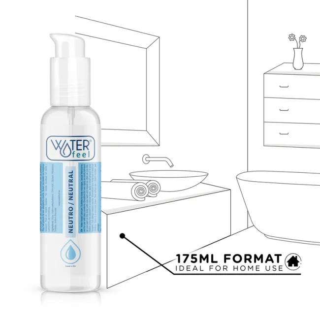 Lubrifiant intim pe bază de apă Waterfeel Natural – 175 ml