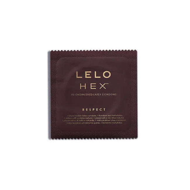 Prezervative LELO HEX Respect XL – 3 bucăți
