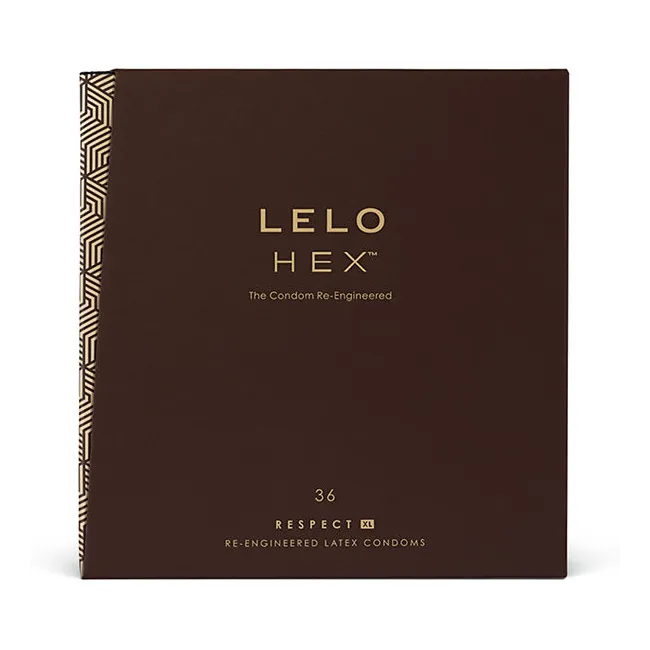 Prezervative LELO HEX Respect XL – Pachet 36 bucăți