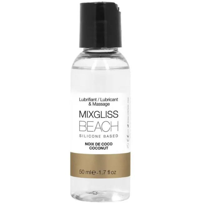 Lubrifiant intim pe bază de silicon Mixgliss Beach – 50 ml