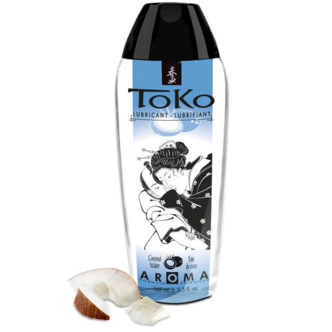 Lubrifiant intim Shunga Toko Aroma Apă de Cocos 165 ml