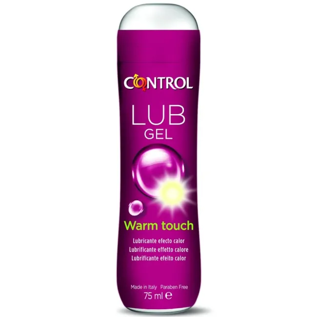 Lubrifiant intim cu efect de încălzire Control Lub Gel Warm Touch – 75 ml