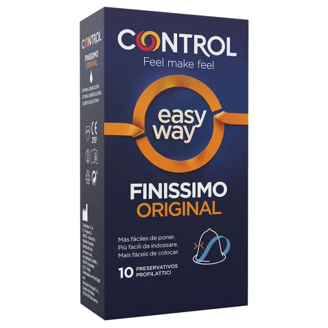 Prezervative Control Adapta Easy Way Finissimo, 10 bucăți