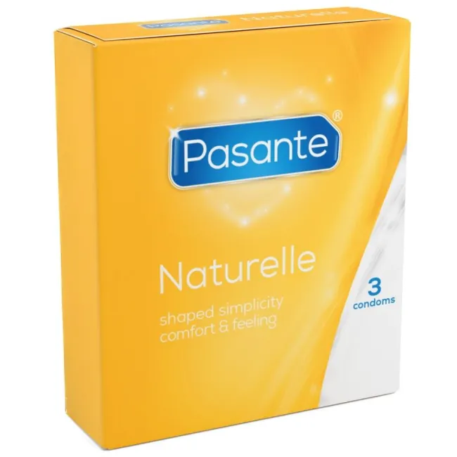 Prezervative Pasante Naturelle – set 3 bucăți