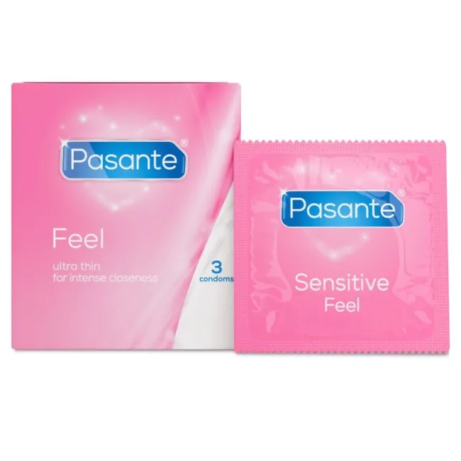 Prezervative Pasante Sensitive Ultra Thin – 3 bucăți