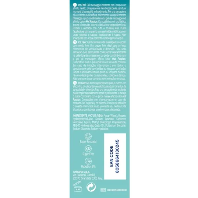 Gel 3 în 1 Control Ice Feel – Efect de Răcoare, 200 ml