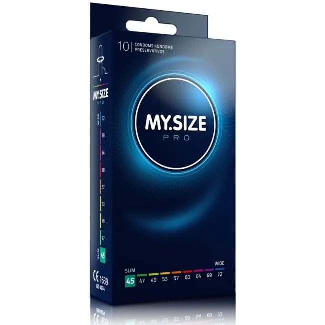 Prezervative My Size Pro 45 mm – 10 bucăți