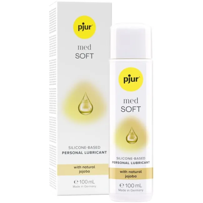 Lubrifiant intim pe bază de silicon Pjur Med Soft Glide – 100 ml