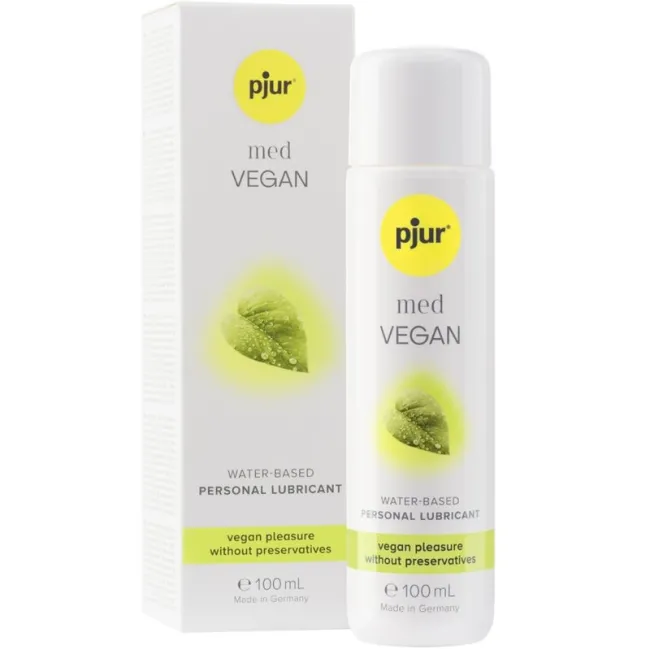 Lubrifiant Vegan pe Bază de Apă PJUR Med Vegan Glide 100 ml