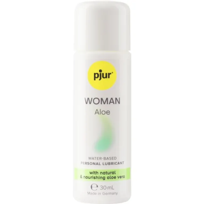 Lubrifiant pe bază de apă cu Aloe Vera PJUR Woman Aloe 30 ml