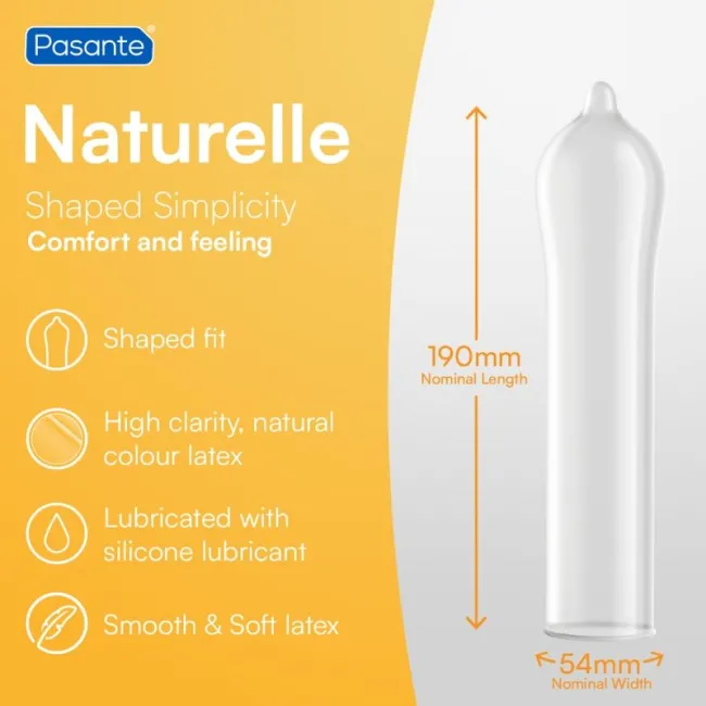 Prezervative Pasante Naturelle – 144 bucăți